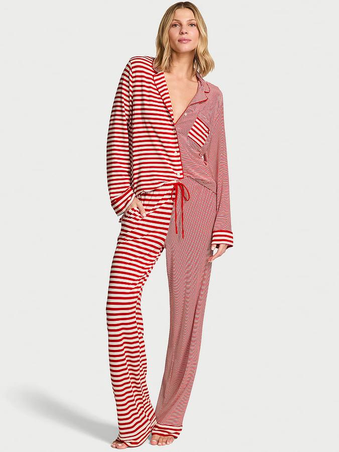 Modal Soft Long Pajama Set