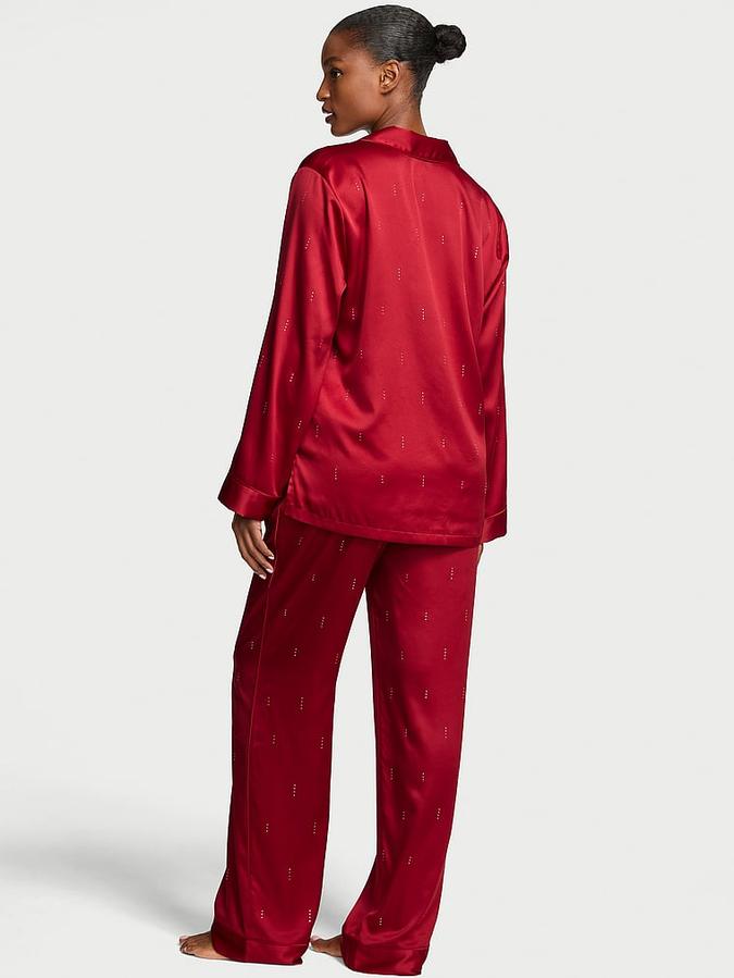 Satin Shine Long Pajama Set