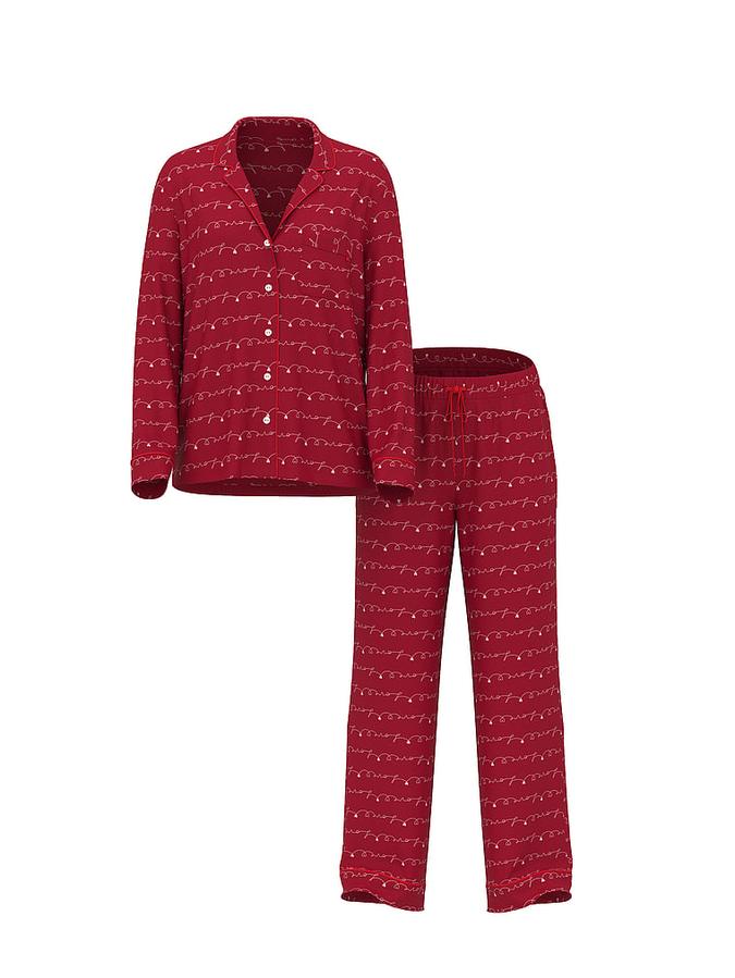 SoSoft&trade; Modal Long Pajama Set image number 2