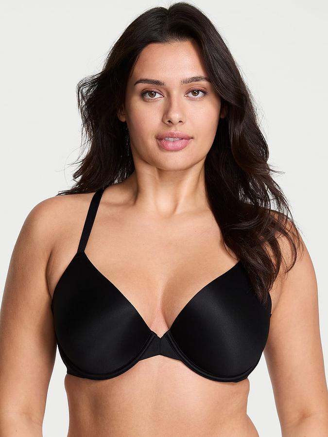 Secret Front-Close Ultra Lightly Lined Racerback Demi Bra
