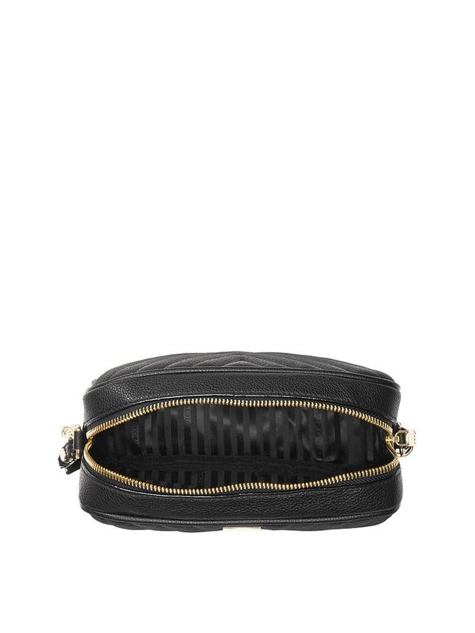 The Victoria Crossbody Camera Bag Black image number 3