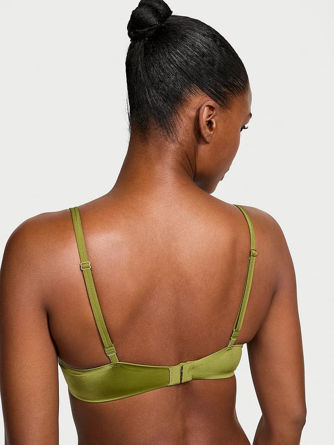 Smooth Lace-Trim Push-Up Bra image number 1