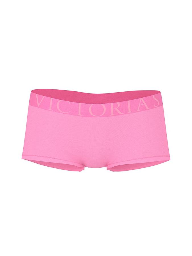 Exploded Logo Cotton Boyshort Panty