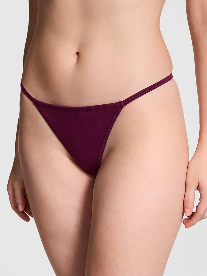 Cotton V-String Panty