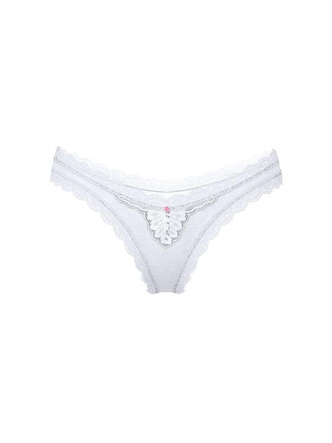 Lace-Trim Brazilian Panty image number 2
