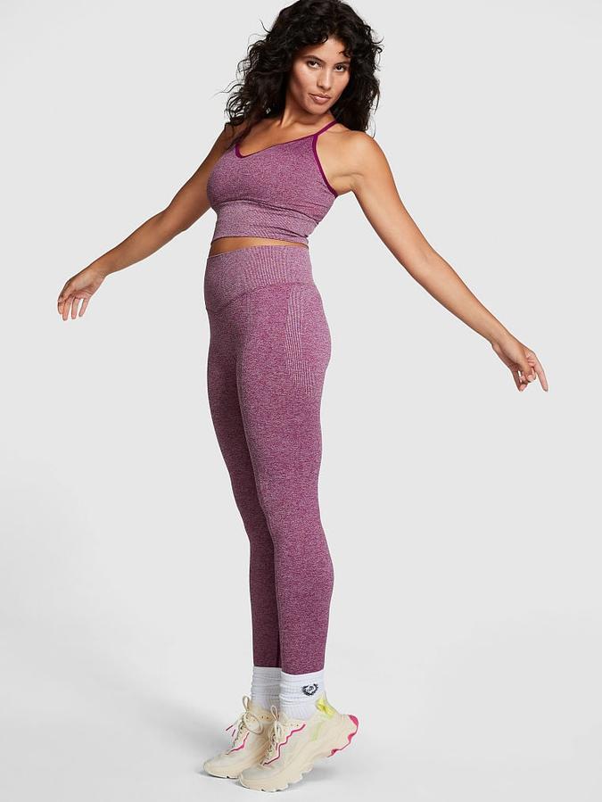 Seamless Longline Sports Bra image number 3