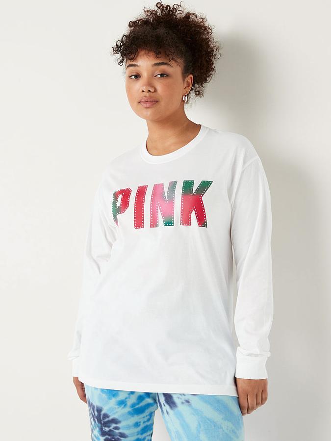 Cotton Long Sleeve Campus T-Shirt image number 0
