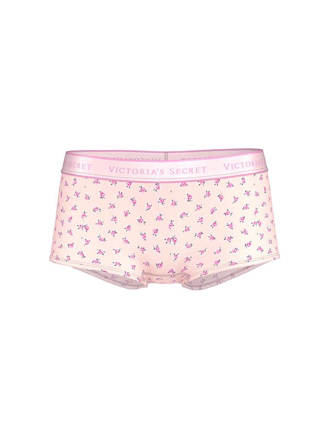 Logo Cotton Boyshort Panty image number 2