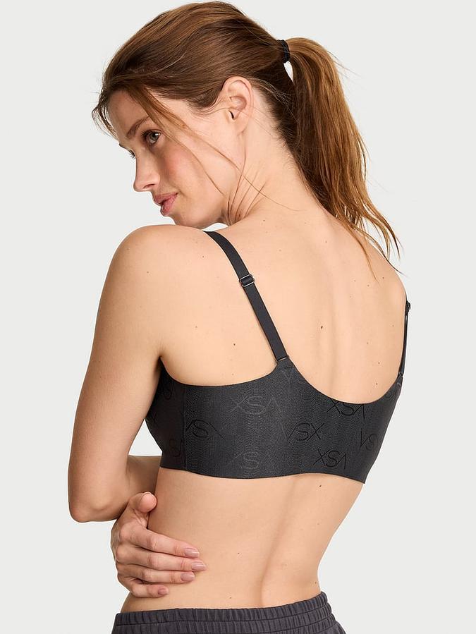VSX LUXShine Logo Stretch-Comfort Sports Bra