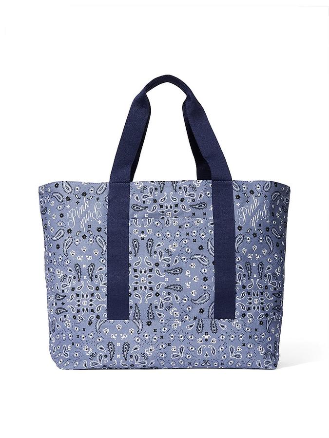 Reversible Canvas Tote Bag image number 0