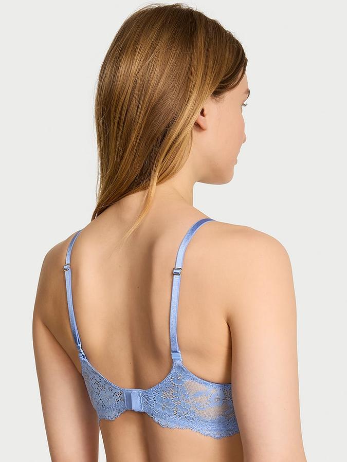 Smooth & Lace Lightly Lined Classic Coverage Demi Bra image number 1