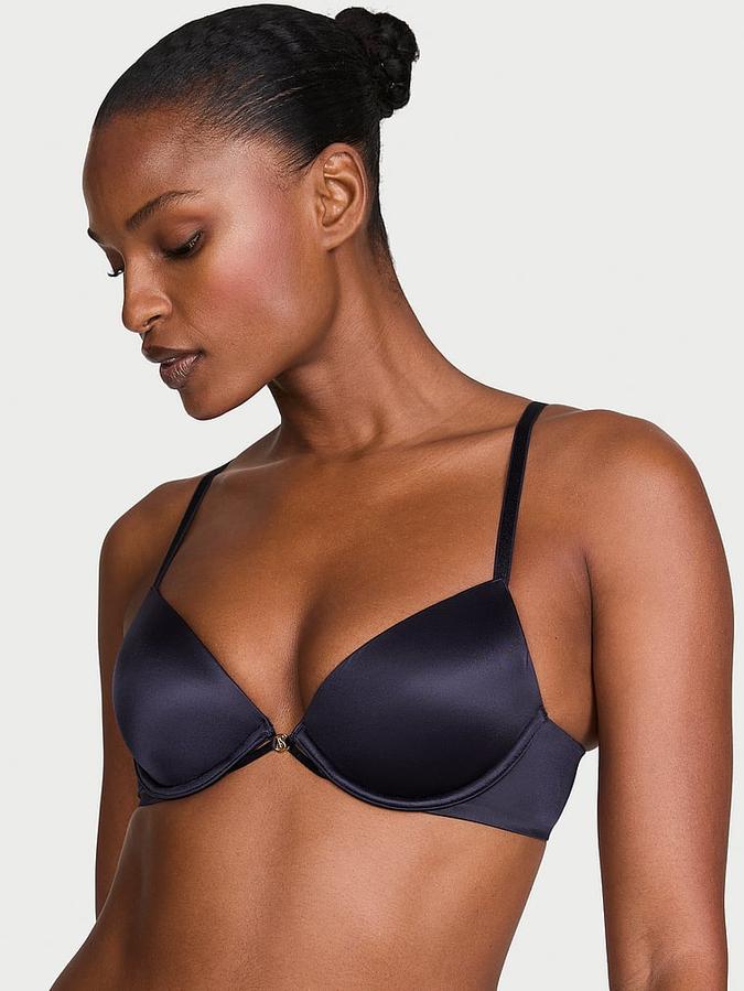 Smooth Lightly Lined Plunge Demi Bra