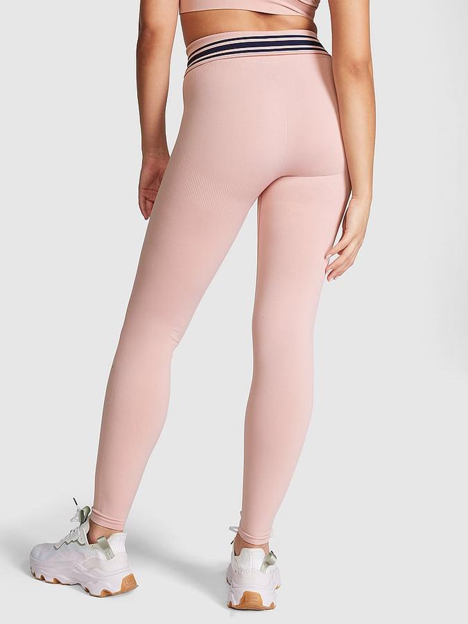 PINK Flip It Seamless Foldover Leggings image number 1