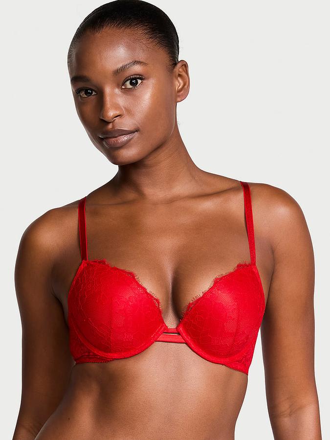 Rose Lace Push-Up Bra image number 0
