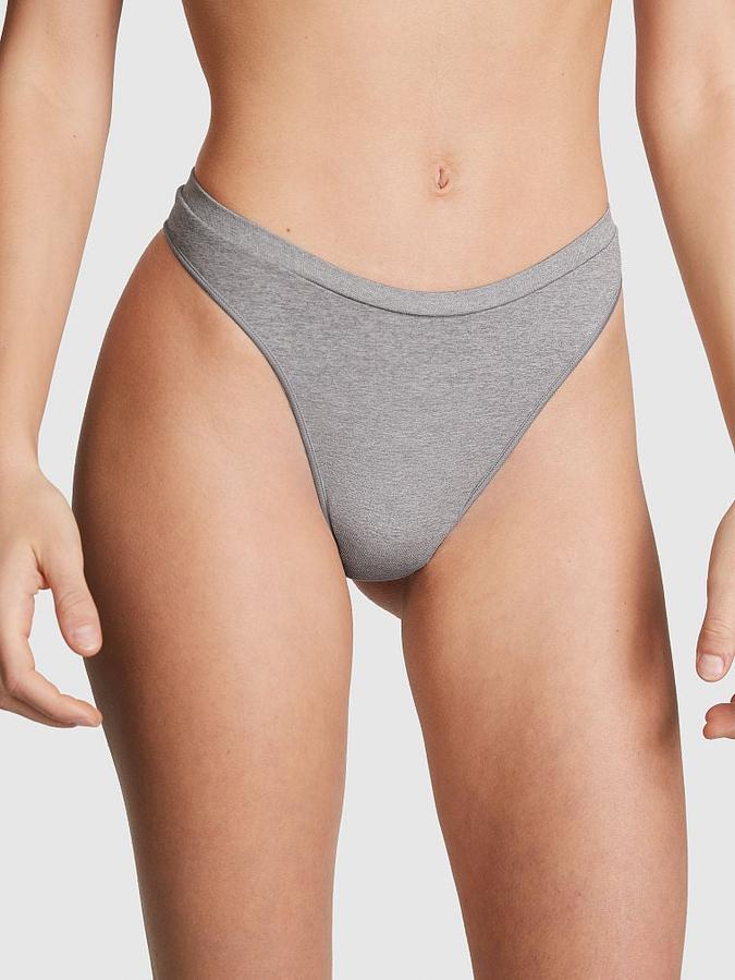 Seamless Scoop Thong Panty image number 0