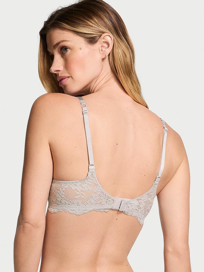 Twinkle Strap Lace Push-Up Bra image number 1