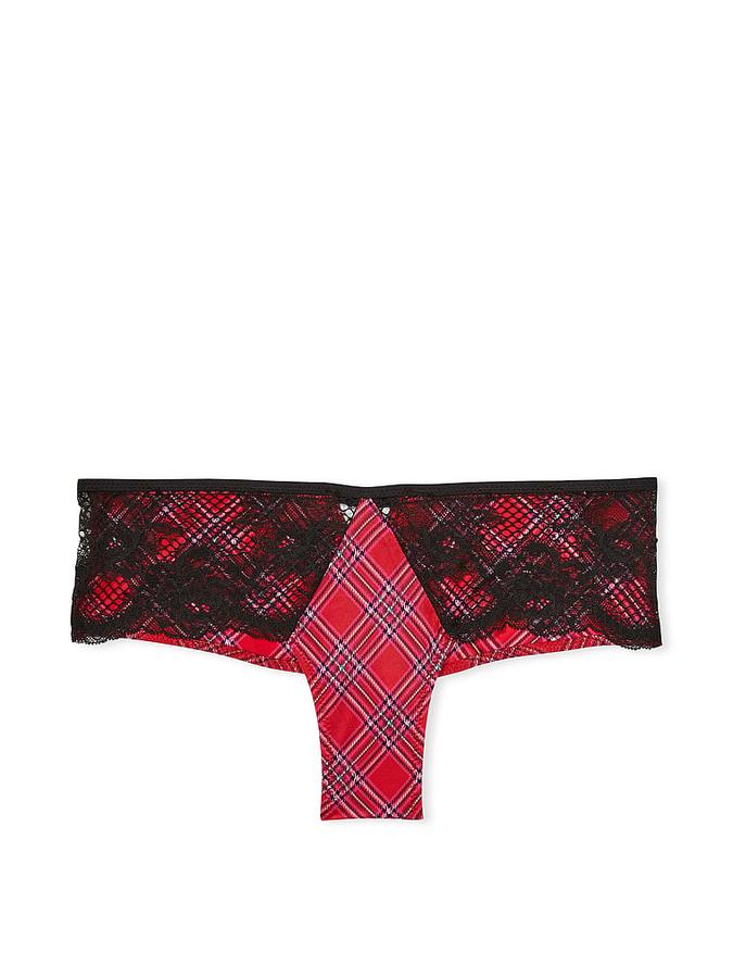 Fishnet Floral Cheeky Panty image number 2