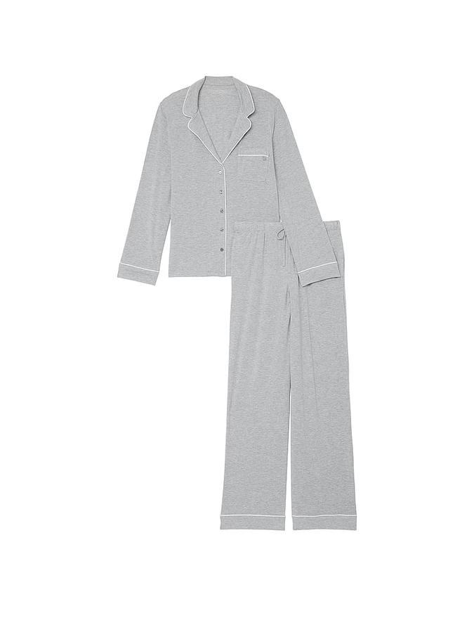 Modal Soft Long Pajama Set image number 2