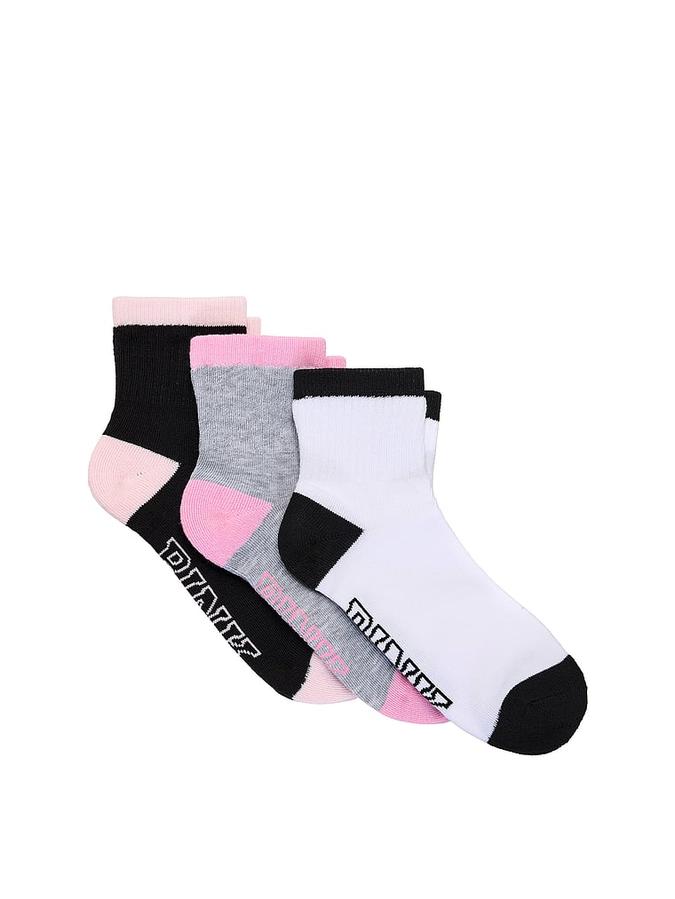 3-Pack Quarter Socks