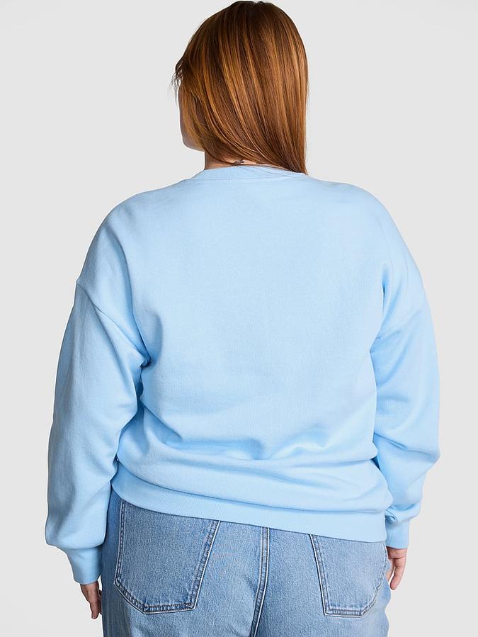 Ivy Fleece Oversized Crew Sweatshirt