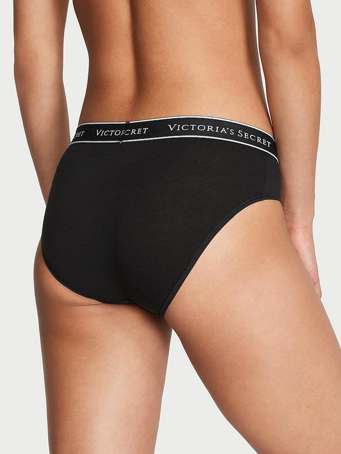 Logo Cotton Hiphugger Panty