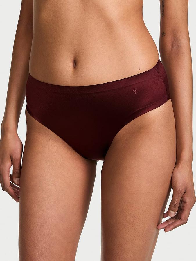 No-Show High-Shine Mid-Rise Bikini Panty