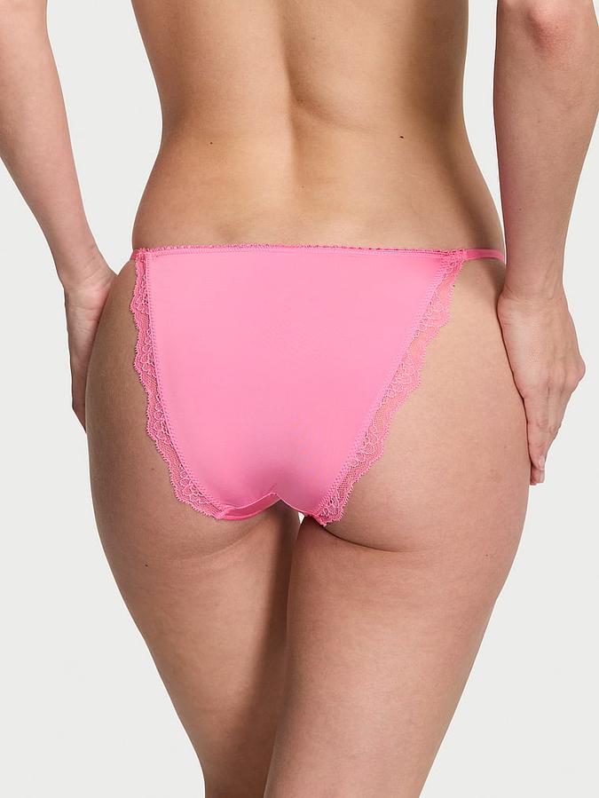 Smooth & Lace Mini String Bikini Panty image number 1