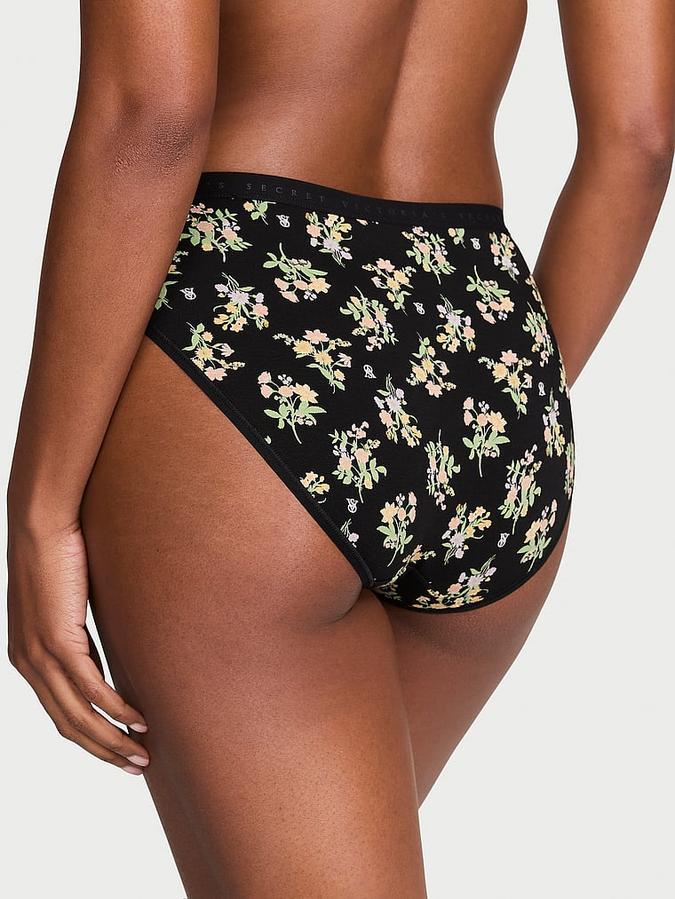 Stretch Cotton High-Leg Brief Panty