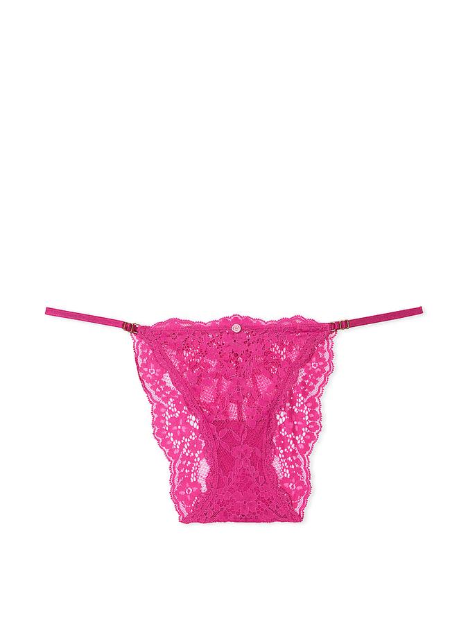 Lace Adjustable String Bikini Panty image number 2