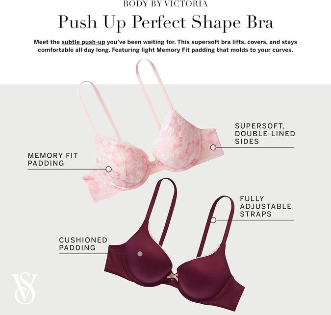 Smooth Push-Up Perfect Shape Bra image number 3