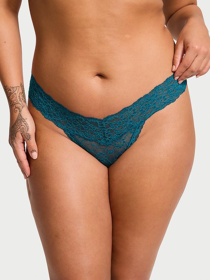 Lace Thong Panty image number 0