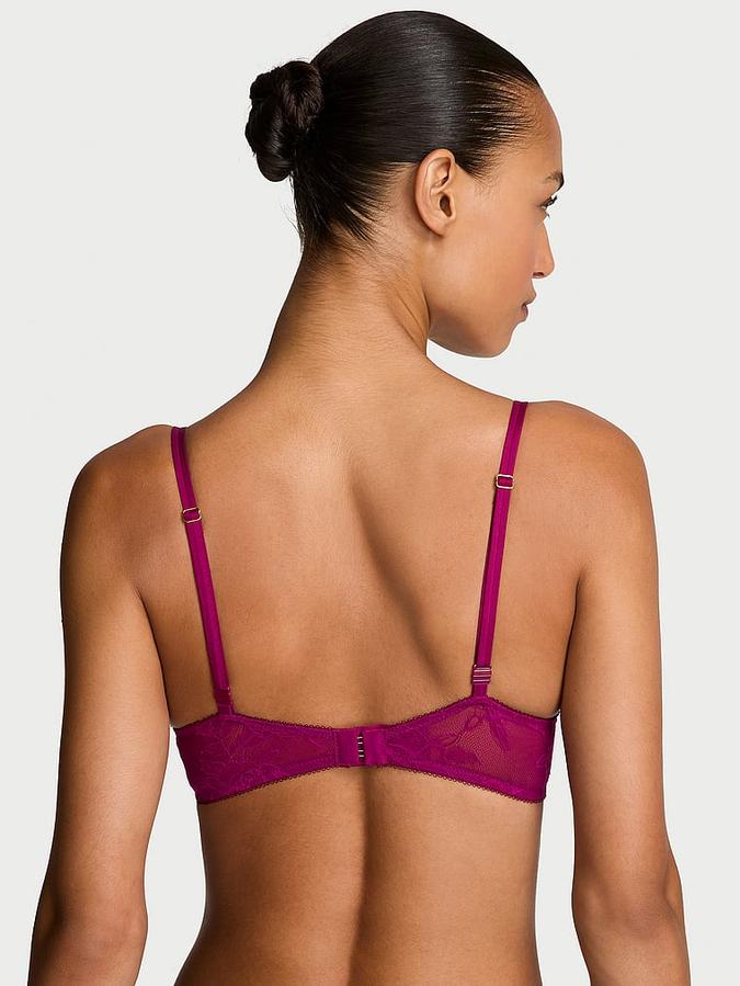 Rose Lace Push-Up Bra image number 1