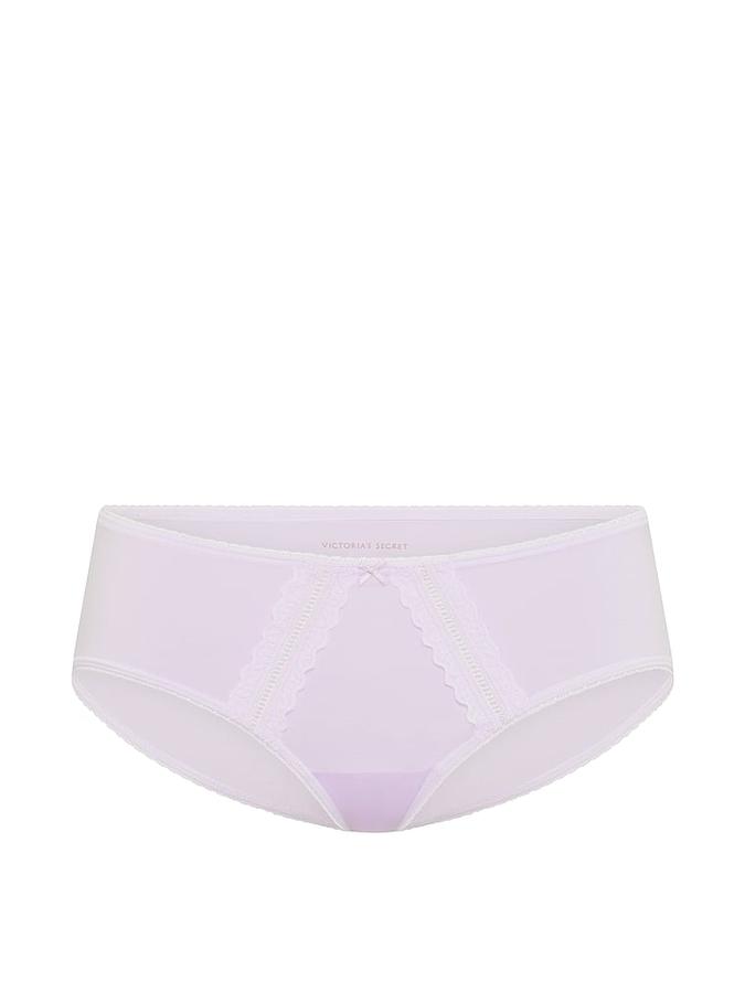 Cotton Lace-Trim Hiphugger Panty image number 2