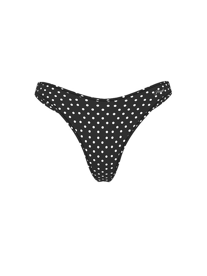 Cotton High-Leg Thong Panty image number 2