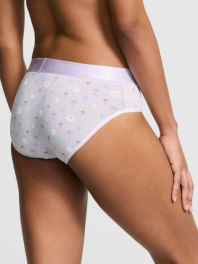 Logo Cotton Hiphugger Panty