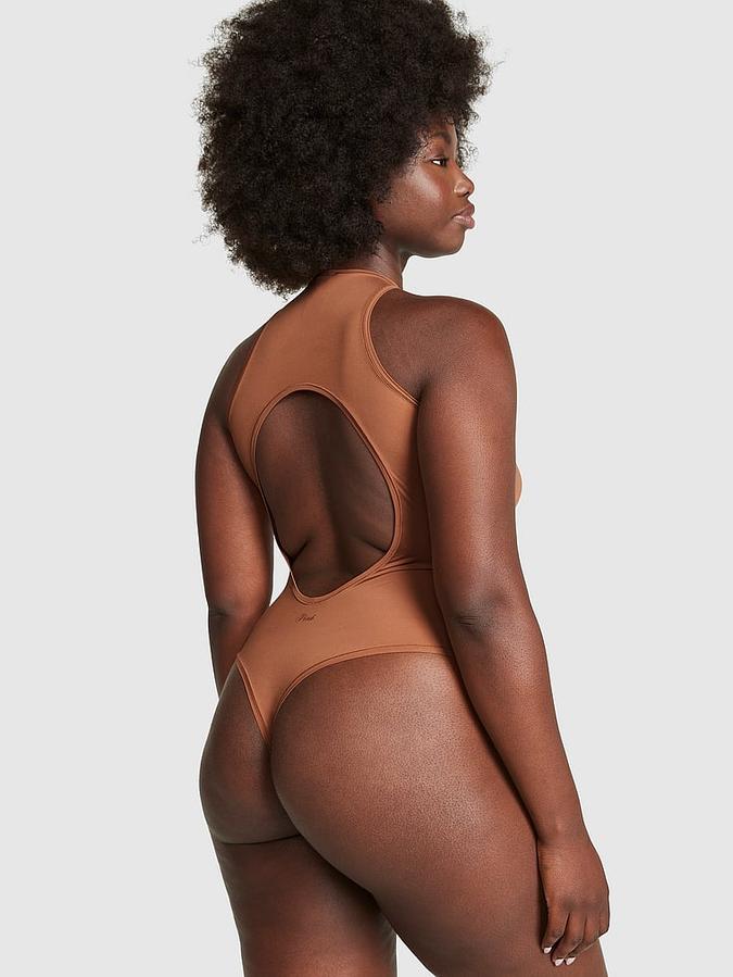 Base Stretch High-Neck Bodysuit image number 1
