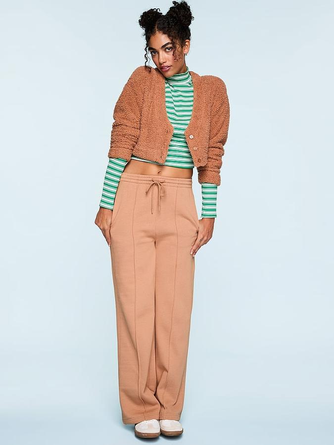 Co-ZZZy Fleece Cropped Cardigan image number 3