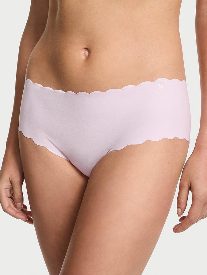 No-Show Scalloped Cheeky Panty image number 0