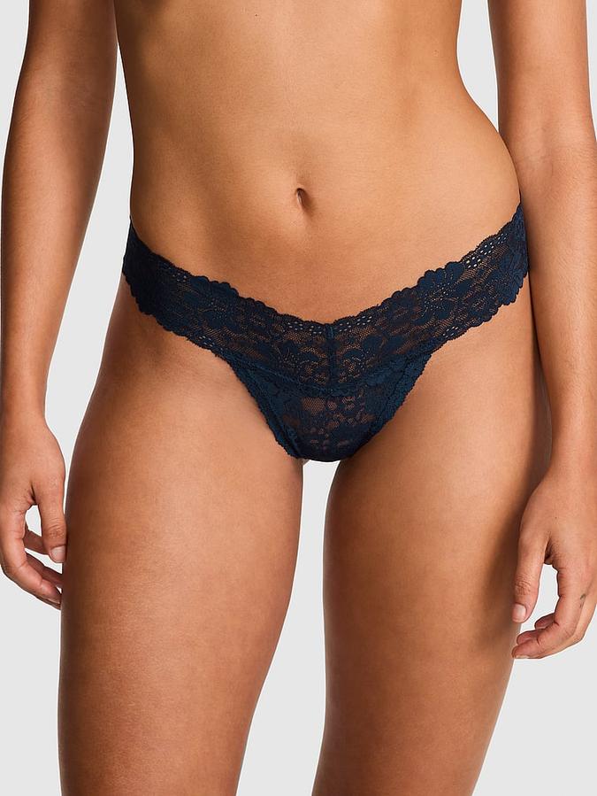 Wink Lace Thong Panty image number 0