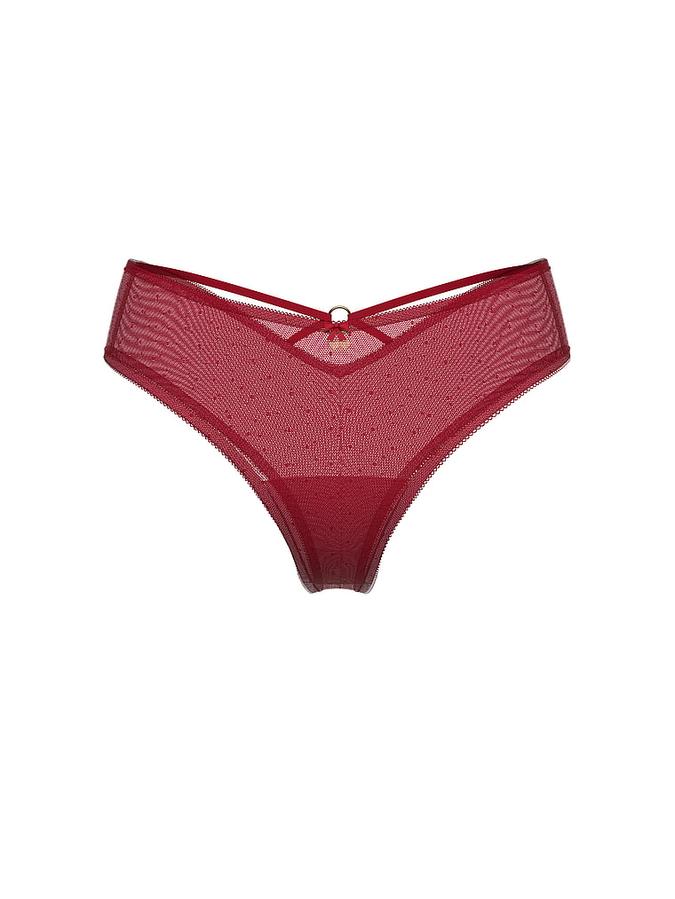 Strappy-Back Cherry Hardware Cheeky Panty image number 2