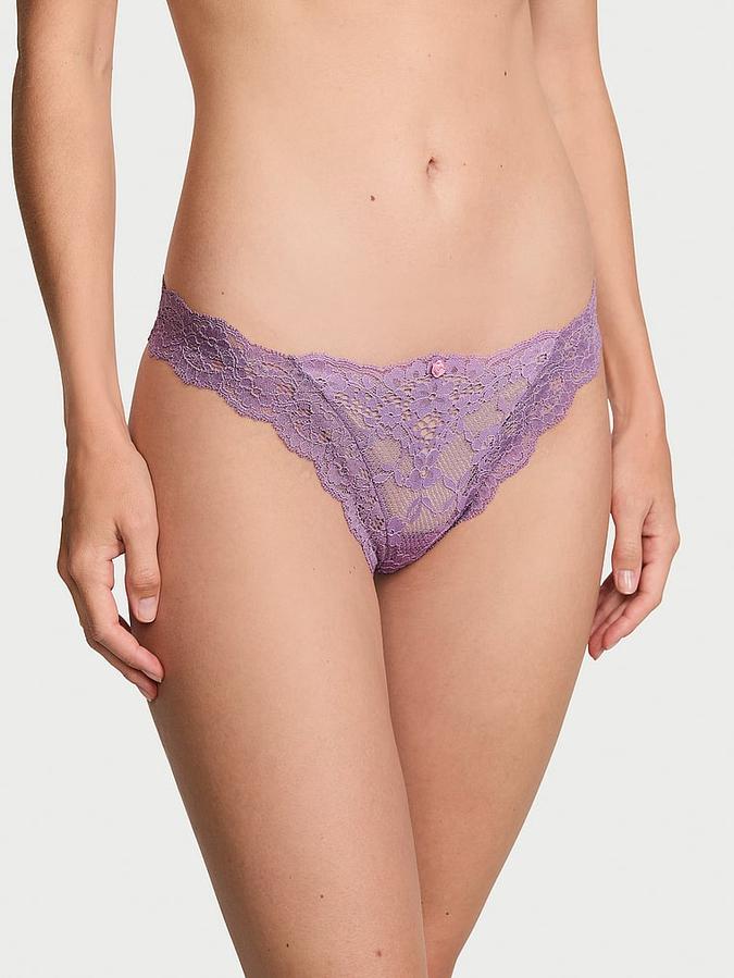 Lace Thong Panty image number 0