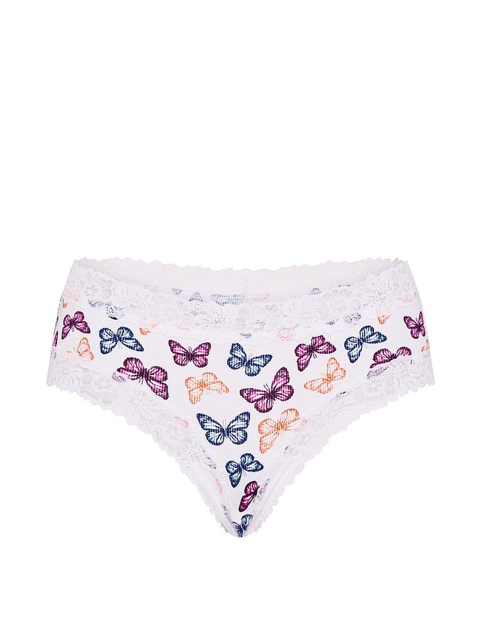 PINK Wink? Lace-Trim Cheeky Panty image number 2