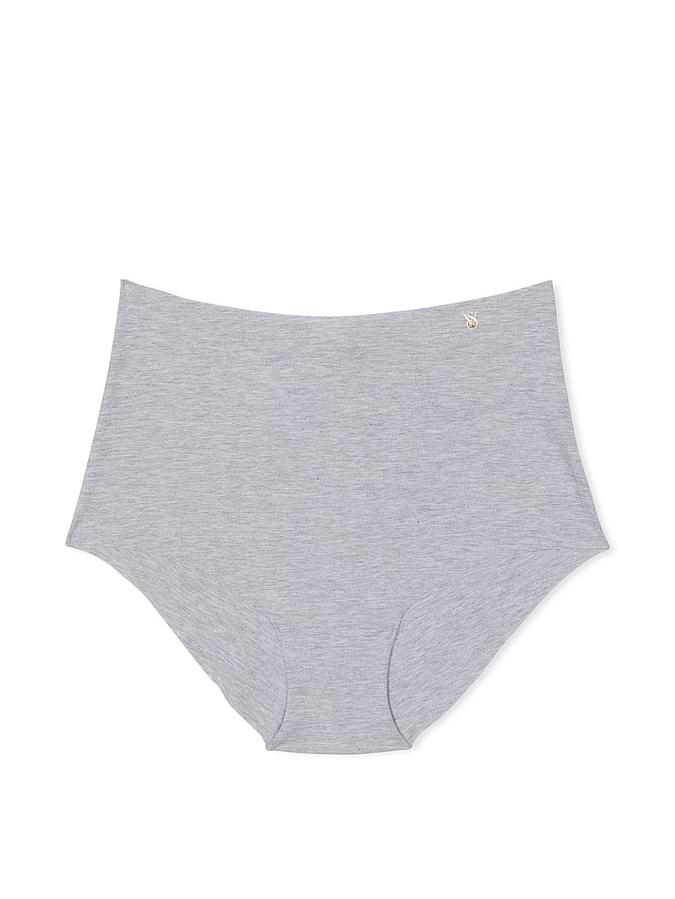 No-Show Cotton High-Waist Brief Panty image number 2