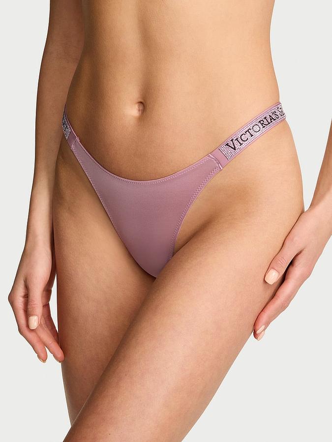 Shine Strap Brazilian Panty