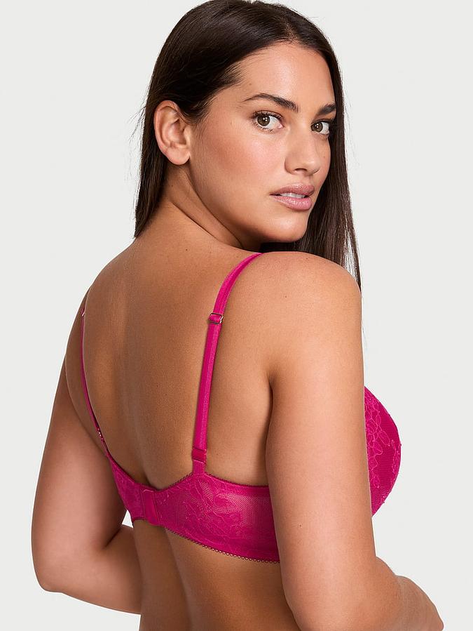 Rose Lace Push-Up Bra image number 1