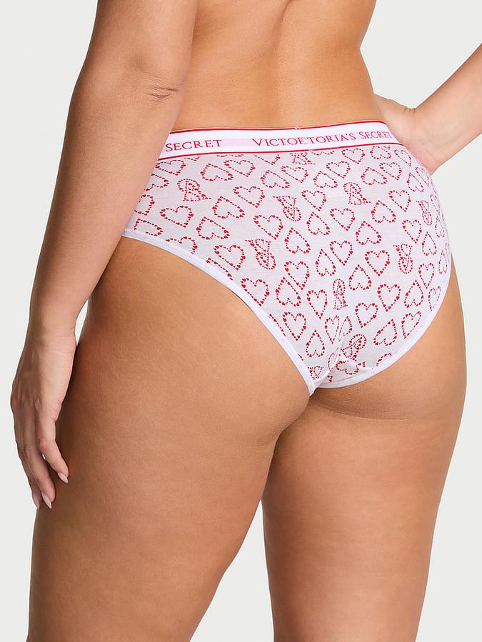 Logo Cotton Hiphugger Panty