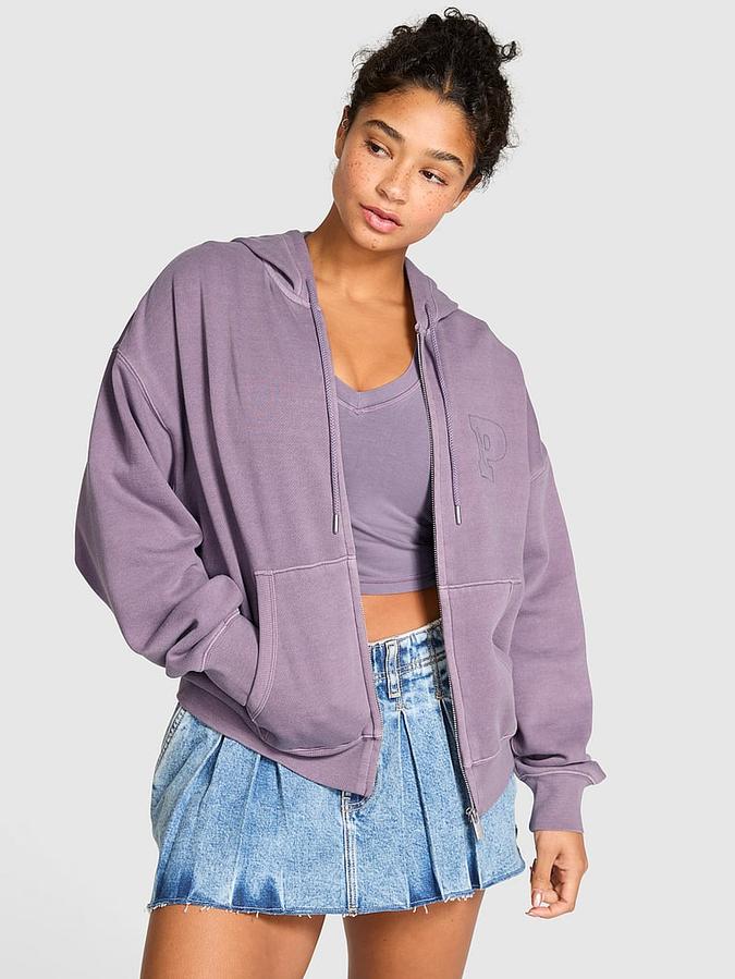 Ivy Fleece Campus Full-Zip Hoodie