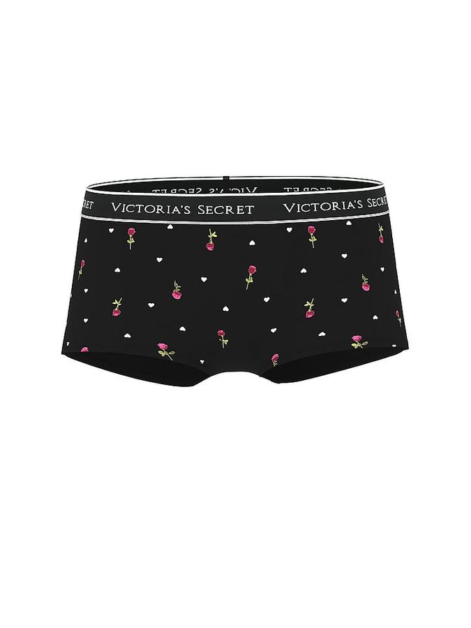 Logo Cotton Boyshort Panty image number 2