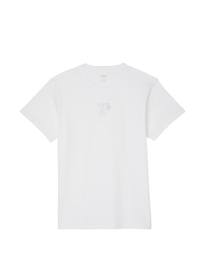 Oversized Short-Sleeve Campus T-Shirt image number 2