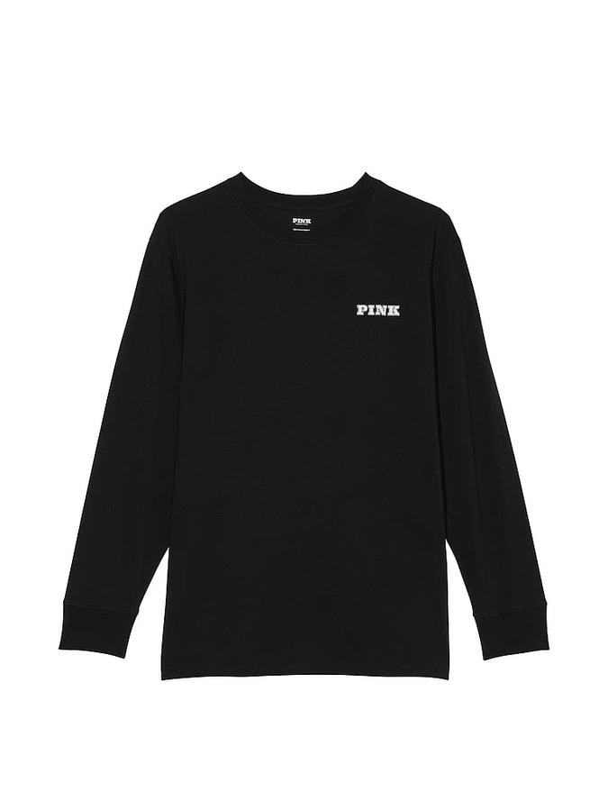 Campus Cotton Long-Sleeve Tee image number 2